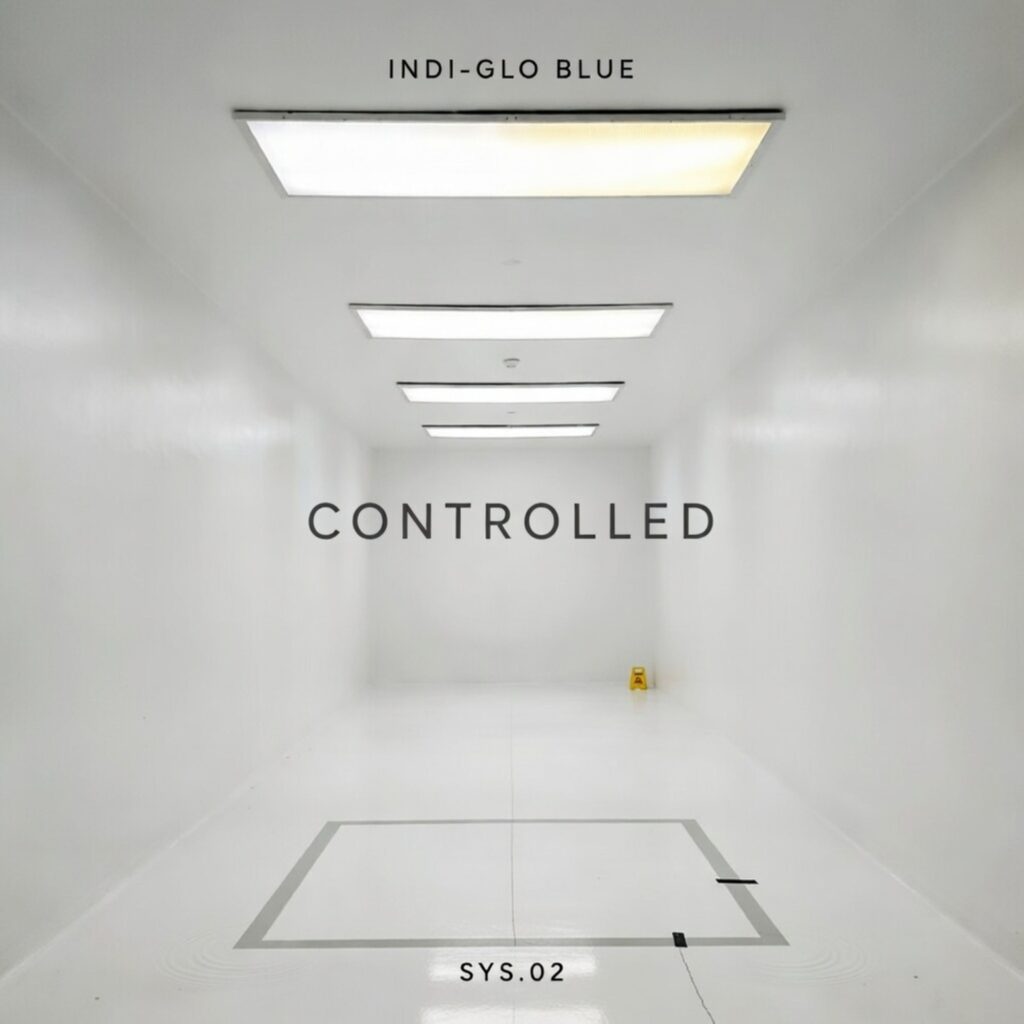 Indi-Glo Blue - Controlled