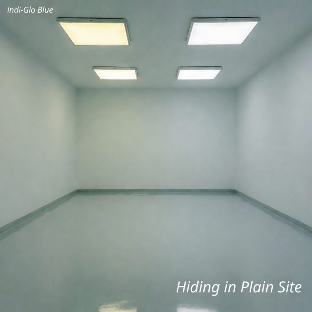 Indi-Glo Blue - Hiding In Plain Site