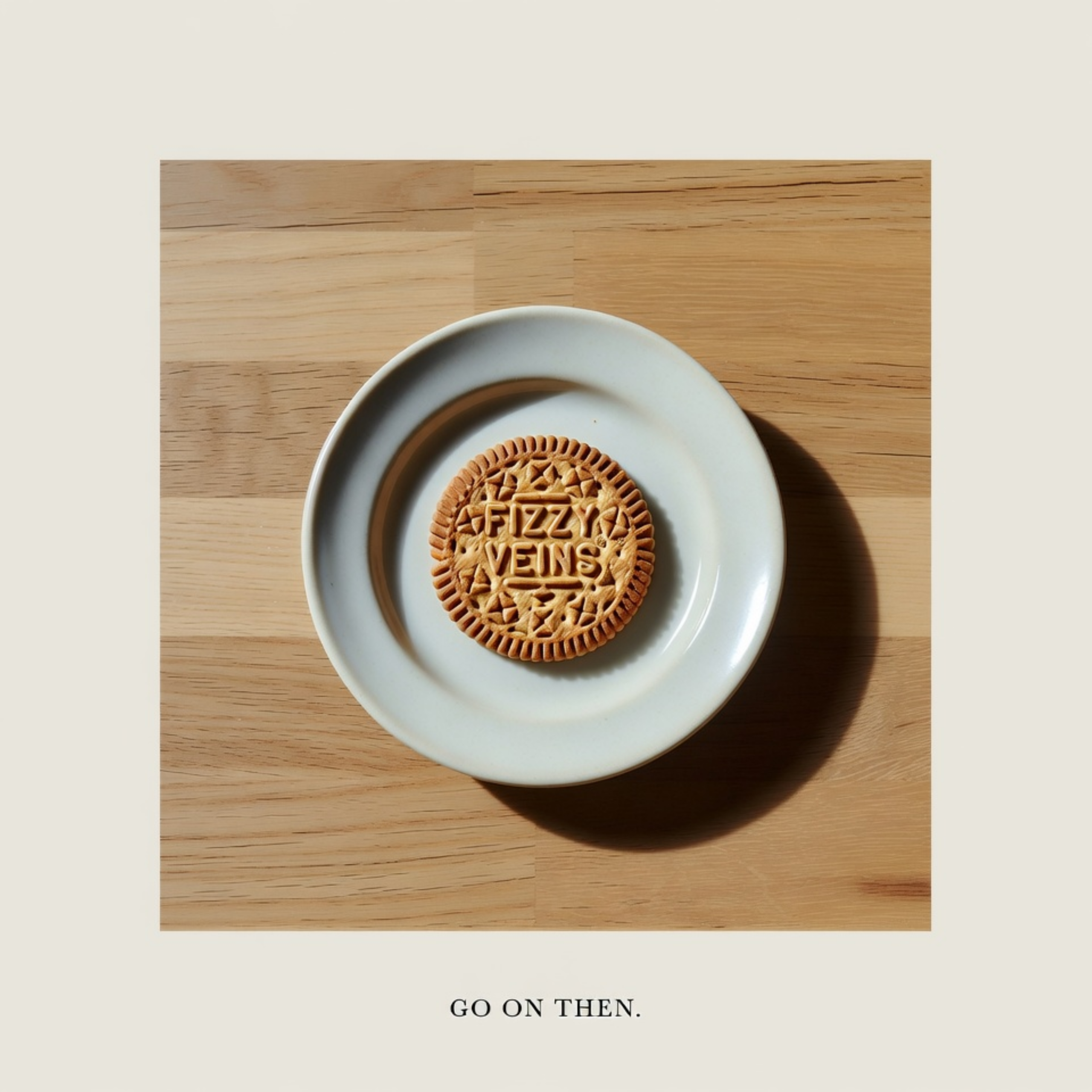 Fizzy Veins - Last Biscuit - Tshirt Logo 1