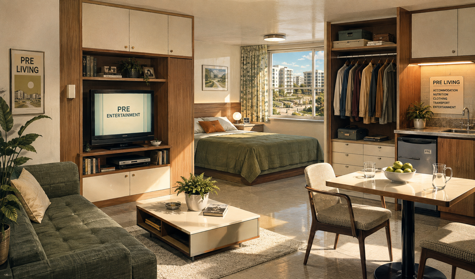 PRE Living Basic accommodation