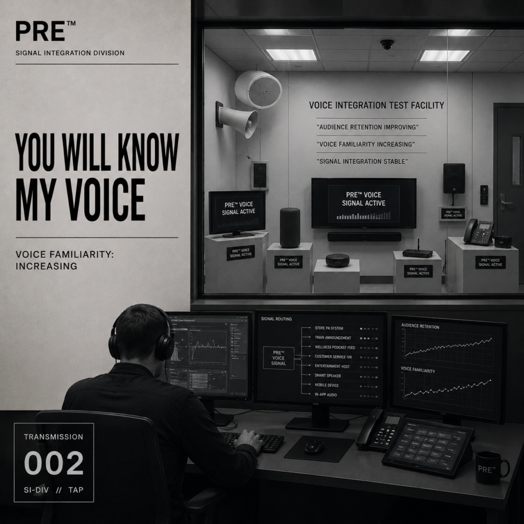 You Will Know My Voice