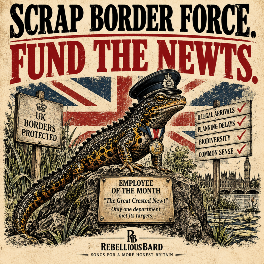 Fund The Newts T-Shirt Design