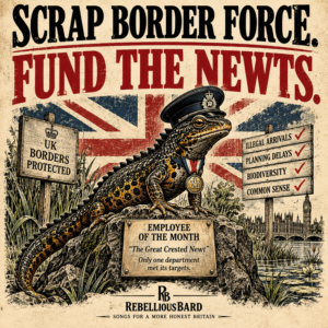 Fund The Newts T-Shirt Design